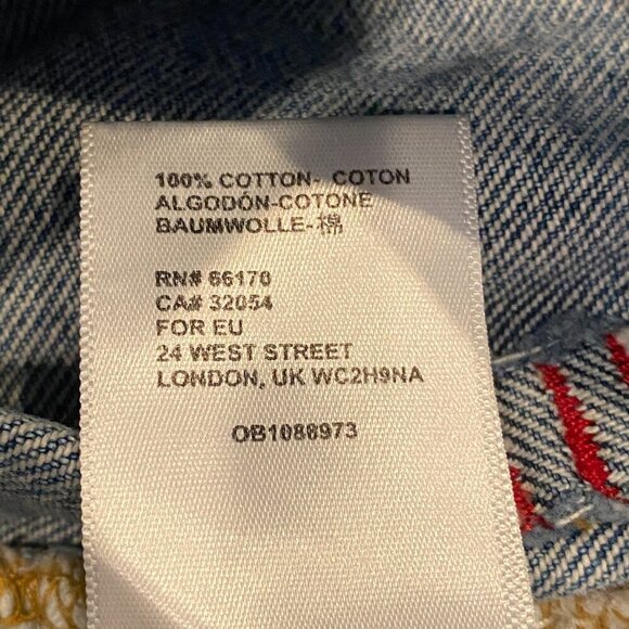 BDG Urban Outfitters Girlfriend High Rise Jean Shorts Sz 30 Light Wash 93V - Picture 9 of 9